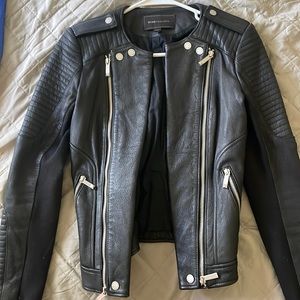 Leather jacket